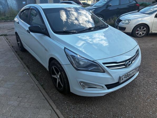 Hyundai Solaris I Рестайлинг с пробегом 2016 года, цена 1 049 000 рублей, 136000 км, седан, Автокод Объявления