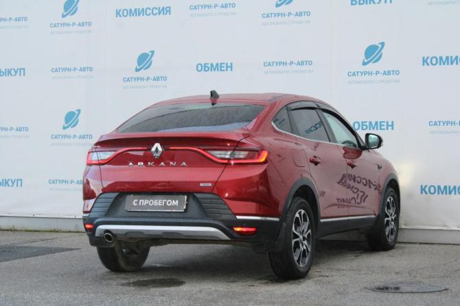 Renault Arkana I с пробегом 2021 года, цена 1 590 000 рублей, 132000 км, внедорожник, Автокод Объявления
