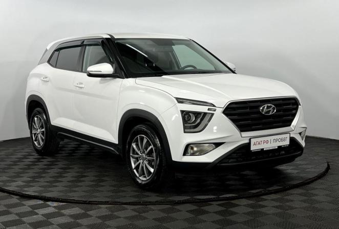 Hyundai Creta I Рестайлинг с пробегом 2021 года, цена 2 190 000 рублей, 63202 км, внедорожник, Автокод Объявления