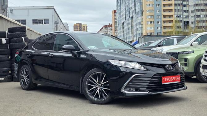 Toyota Camry VIII (XV70) Рестайлинг с пробегом 2021 года, цена 3 349 000 рублей, 67000 км, седан, Автокод Объявления