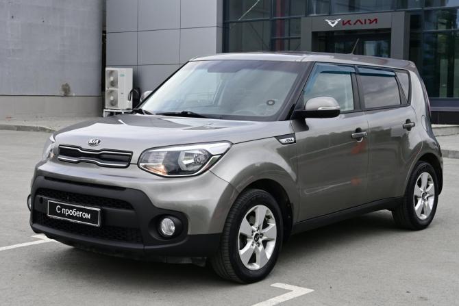 Kia Soul II Рестайлинг с пробегом 2018 года, цена 1 500 000 рублей, 82551 км, хэтчбек, Автокод Объявления