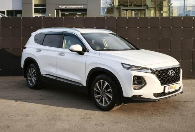 Hyundai Santa Fe IV с пробегом 2020 года, цена 3 165 000 рублей, 147500 км, внедорожник, Автокод Объявления
