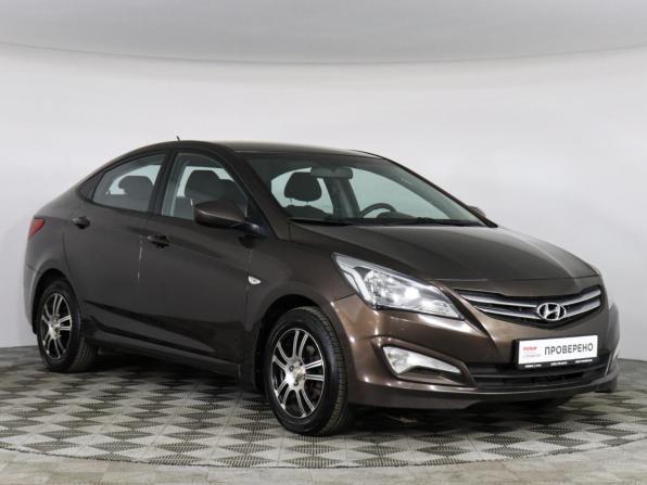 Hyundai Solaris I Рестайлинг с пробегом 2015 года, цена 1 150 000 рублей, 82262 км, седан, Автокод Объявления