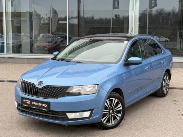 Skoda Rapid I с пробегом 2016 года, цена 925 000 рублей, 173500 км, лифтбек, Автокод Объявления
