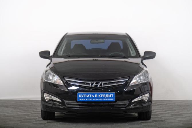 Hyundai Solaris I Рестайлинг с пробегом 2014 года, цена 859 000 рублей, 156000 км, седан, Автокод Объявления