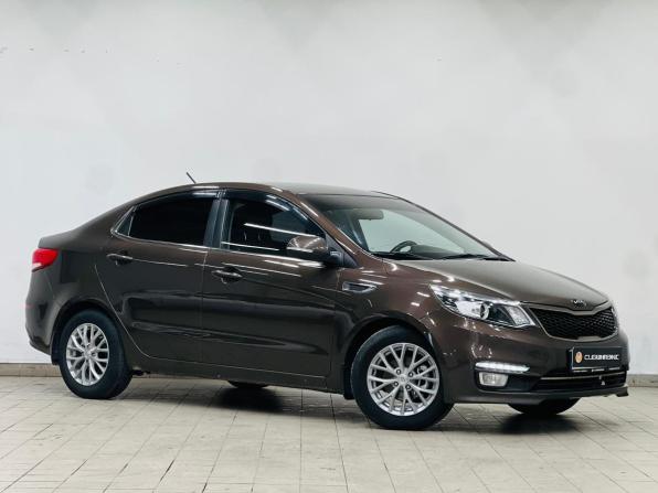 Kia Rio III Рестайлинг с пробегом 2017 года, цена 1 150 000 рублей, 155000 км, седан, Автокод Объявления