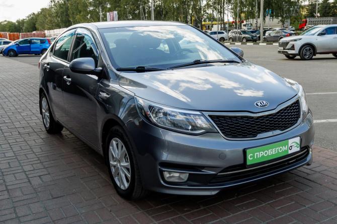 Kia Rio III Рестайлинг с пробегом 2016 года, цена 766 000 рублей, 112000 км, седан, Автокод Объявления