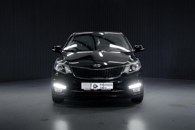 Kia Rio III Рестайлинг с пробегом 2017 года, цена 1 230 000 рублей, 106958 км, седан, Автокод Объявления