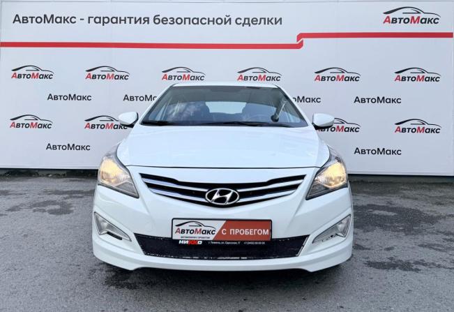 Hyundai Solaris I Рестайлинг с пробегом 2015 года, цена 1 070 000 рублей, 128556 км, хэтчбек, Автокод Объявления