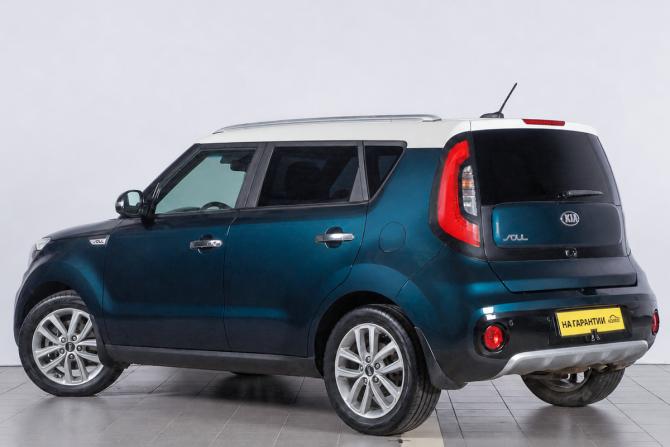 Kia Soul II Рестайлинг с пробегом 2017 года, цена 1 489 000 рублей, 168000 км, хэтчбек, Автокод Объявления