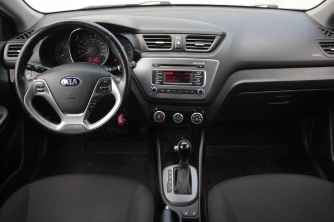 Kia Rio III Рестайлинг с пробегом 2015 года, цена 1 150 000 рублей, 124233 км, седан, Автокод Объявления