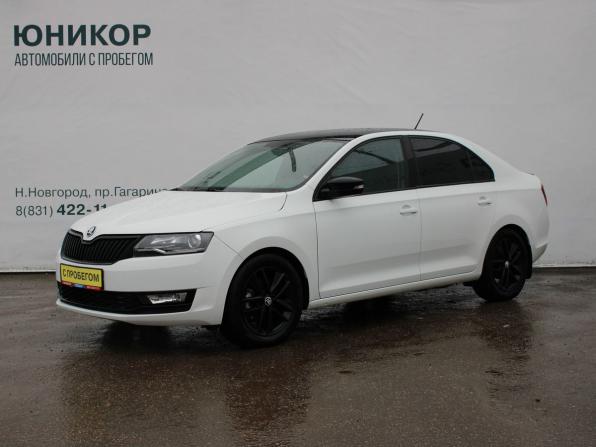 Skoda Rapid I Рестайлинг с пробегом 2019 года, цена 1 399 000 рублей, 117600 км, лифтбек, Автокод Объявления