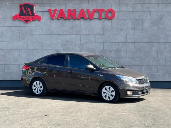 Kia Rio III Рестайлинг с пробегом 2016 года, цена 1 090 000 рублей, 125000 км, седан, Автокод Объявления