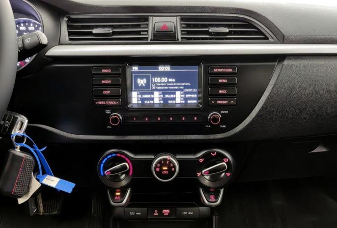 Kia Rio III Рестайлинг с пробегом 2017 года, цена 1 170 000 рублей, 122335 км, седан, Автокод Объявления