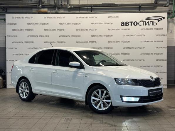 Skoda Rapid I с пробегом 2016 года, цена 1 049 000 рублей, 115680 км, лифтбек, Автокод Объявления
