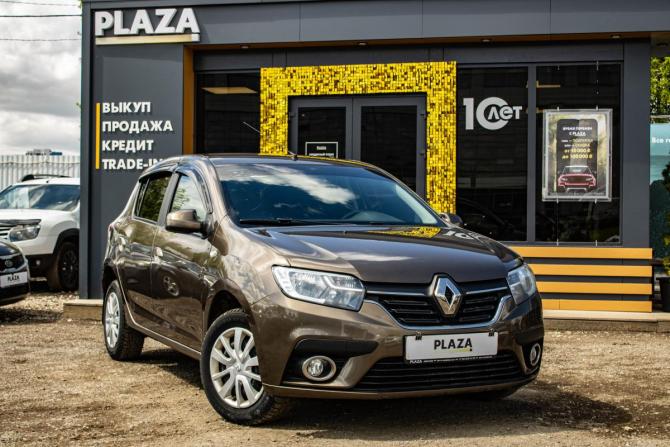 Renault Sandero II Рестайлинг с пробегом 2019 года, цена 989 000 рублей, 58257 км, хэтчбек, Автокод Объявления
