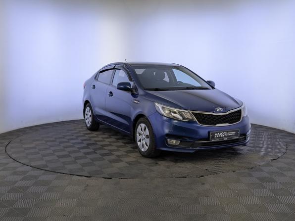 Kia Rio III Рестайлинг с пробегом 2016 года, цена 1 220 000 рублей, 132215 км, седан, Автокод Объявления