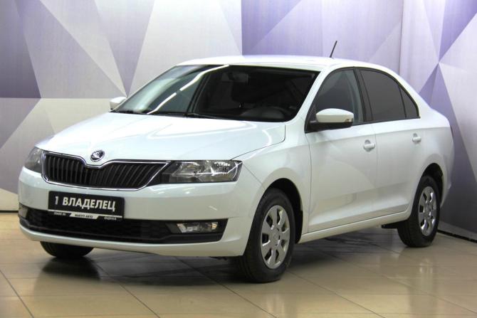 Skoda Rapid I Рестайлинг с пробегом 2018 года, цена 1 193 000 рублей, 179015 км, лифтбек, Автокод Объявления