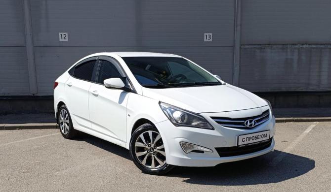 Hyundai Solaris I Рестайлинг с пробегом 2015 года, цена 839 000 рублей, 163272 км, седан, Автокод Объявления