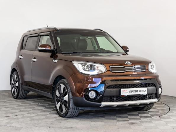 Kia Soul II Рестайлинг с пробегом 2017 года, цена 1 749 000 рублей, 92255 км, хэтчбек, Автокод Объявления