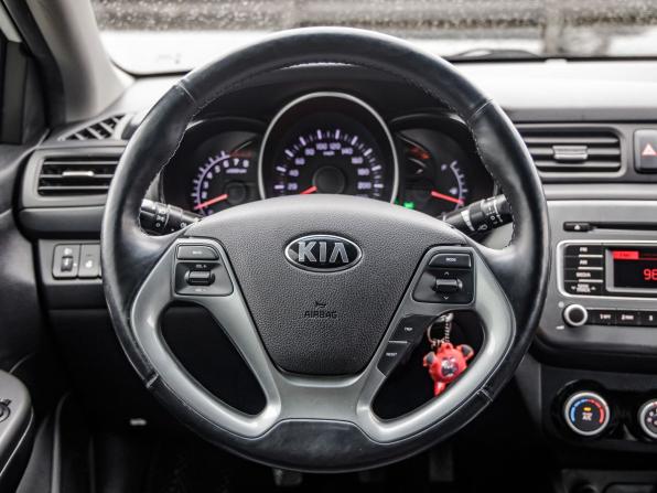 Kia Rio III Рестайлинг с пробегом 2017 года, цена 1 075 000 рублей, 120684 км, седан, Автокод Объявления