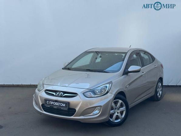 Hyundai Solaris I с пробегом 2013 года, цена 950 000 рублей, 106650 км, седан, Автокод Объявления