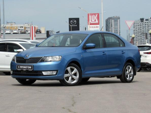 Skoda Rapid I с пробегом 2015 года, цена 1 150 000 рублей, 122980 км, лифтбек, Автокод Объявления