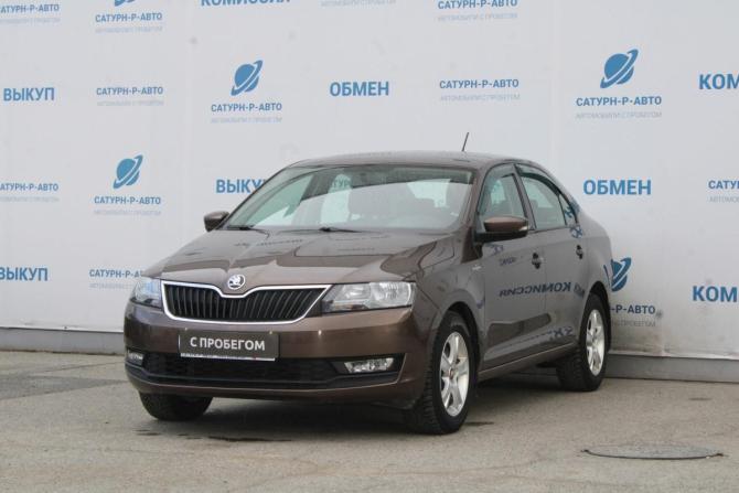 Skoda Rapid I Рестайлинг с пробегом 2019 года, цена 1 390 000 рублей, 118000 км, лифтбек, Автокод Объявления