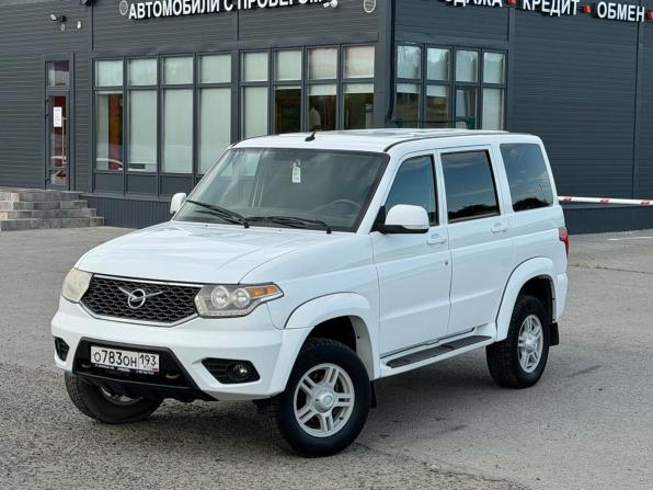 УАЗ Patriot I Рестайлинг 3 с пробегом 2018 года, цена 960 000 рублей, 168100 км, внедорожник, Автокод Объявления