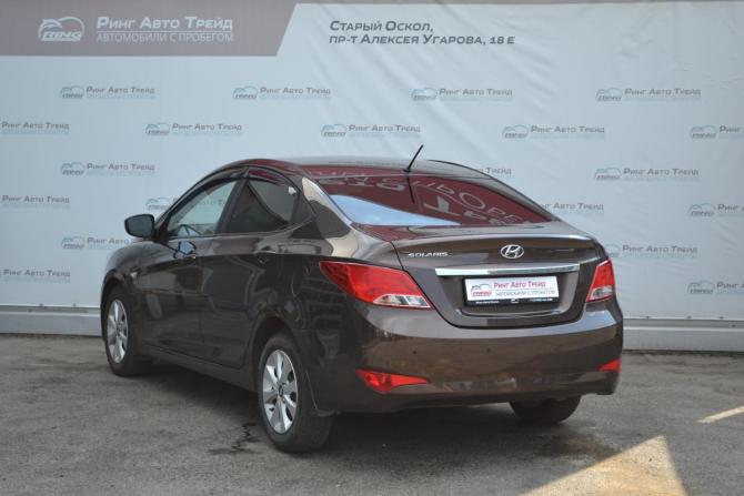 Hyundai Solaris I Рестайлинг с пробегом 2016 года, цена 1 100 000 рублей, 101324 км, седан, Автокод Объявления