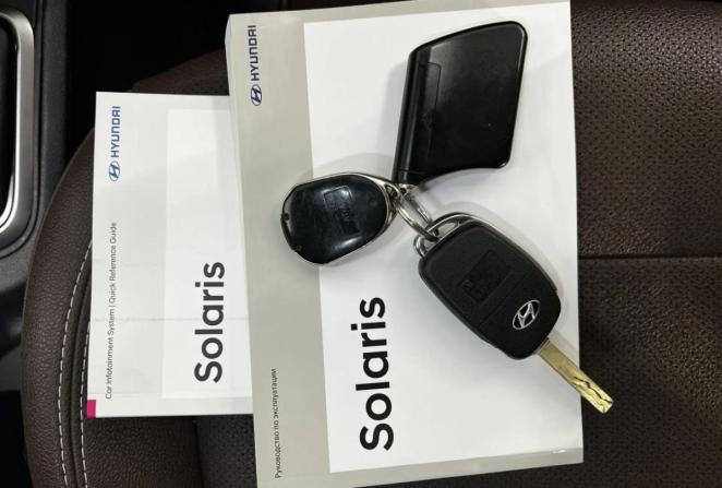 Hyundai Solaris II Рестайлинг с пробегом 2022 года, цена 1 745 000 рублей, 31816 км, седан, Автокод Объявления