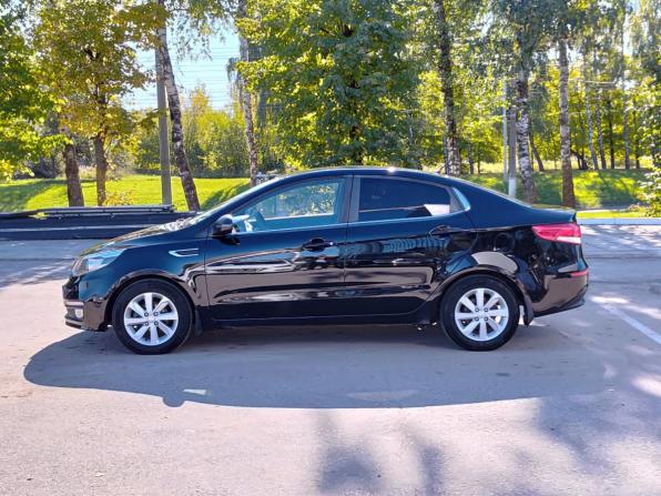 Kia Rio III Рестайлинг с пробегом 2016 года, цена 987 000 рублей, 116029 км, седан, Автокод Объявления