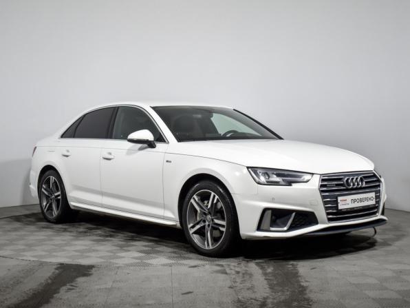 Audi A4 V (B9) с пробегом 2019 года, цена 2 054 000 рублей, 228452 км, седан, Автокод Объявления
