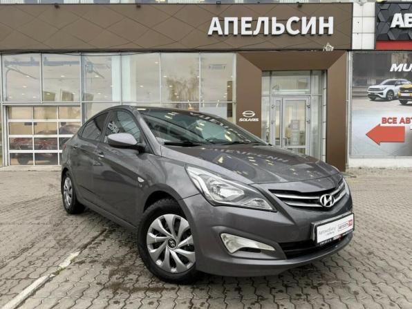 Hyundai Solaris I Рестайлинг с пробегом 2015 года, цена 893 850 рублей, 120514 км, седан, Автокод Объявления
