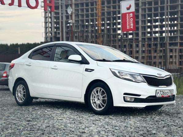 Kia Rio III Рестайлинг с пробегом 2016 года, цена 960 000 рублей, 102251 км, седан, Автокод Объявления