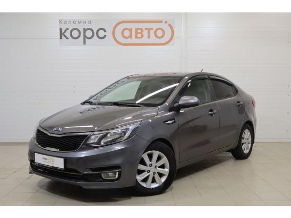 Kia Rio III Рестайлинг с пробегом 2017 года, цена 1 229 000 рублей, 96109 км, седан, Автокод Объявления