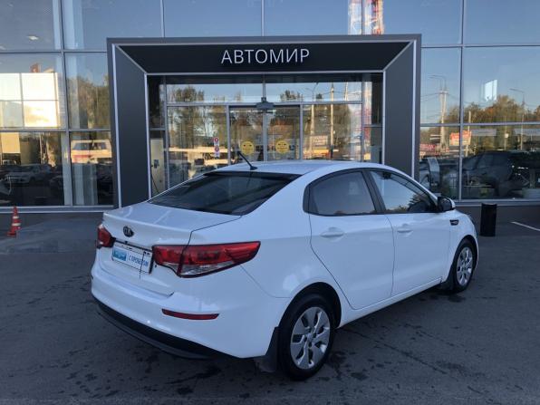 Kia Rio III Рестайлинг с пробегом 2016 года, цена 1 160 000 рублей, 128291 км, седан, Автокод Объявления