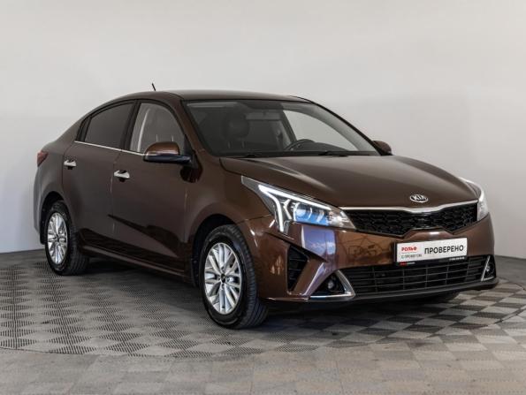 Kia Rio IV Рестайлинг с пробегом 2021 года, цена 1 689 000 рублей, 95436 км, седан, Автокод Объявления