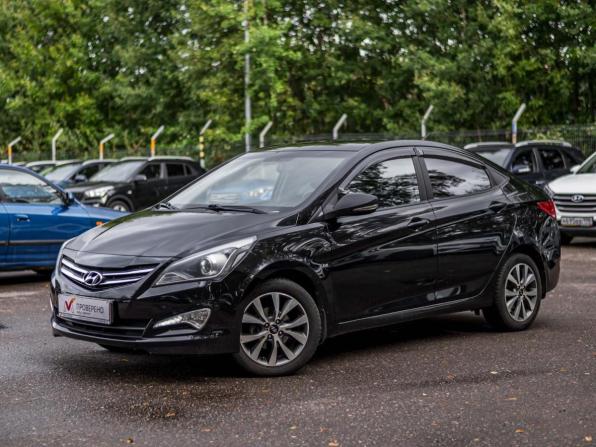Hyundai Solaris I Рестайлинг с пробегом 2015 года, цена 999 000 рублей, 126742 км, седан, Автокод Объявления
