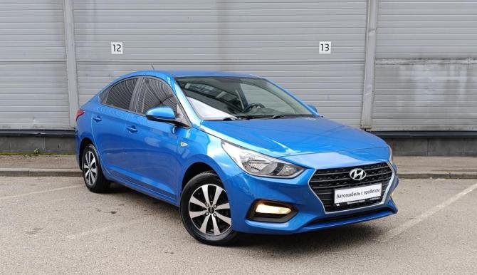 Hyundai Solaris II с пробегом 2018 года, цена 1 169 000 рублей, 113901 км, седан, Автокод Объявления