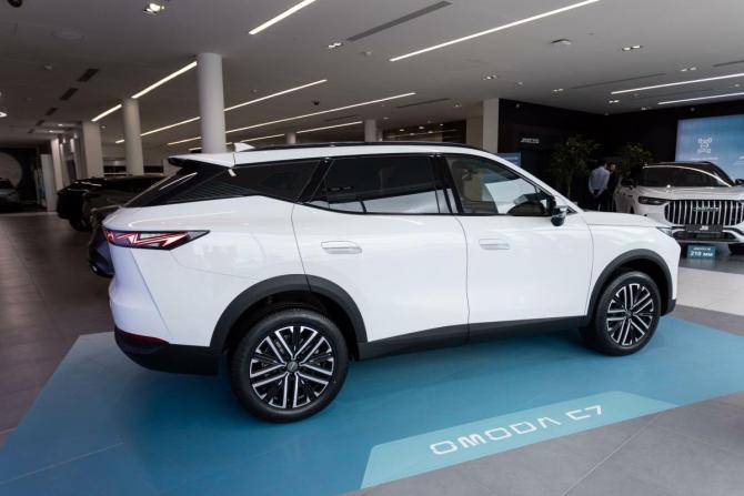 Новый Omoda C7 2026 года, цена 3 495 000 рублей, внедорожник, Автокод Объявления