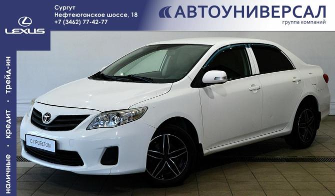Toyota Corolla X (E140 E150) Рестайлинг с пробегом 2013 года, цена 725 000 рублей, 332723 км, седан, Автокод Объявления