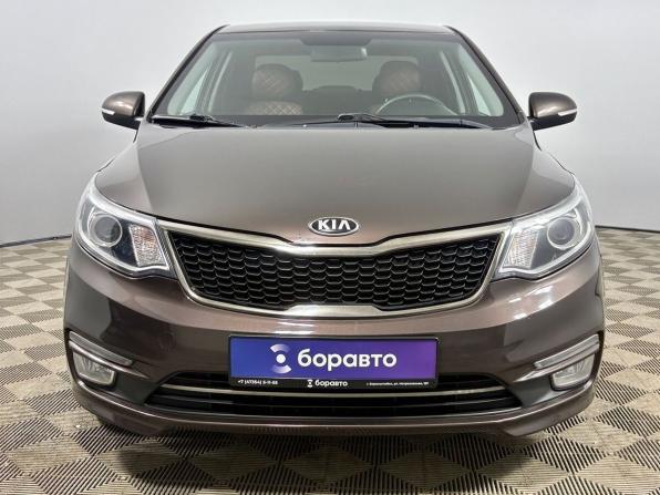 Kia Rio III Рестайлинг с пробегом 2016 года, цена 1 230 000 рублей, 121617 км, седан, Автокод Объявления