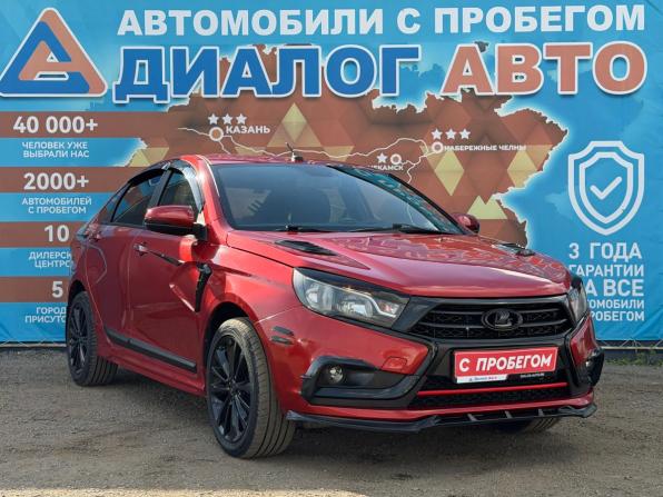 Lada (ВАЗ) Vesta I с пробегом 2017 года, цена 750 000 рублей, 128548 км, седан, Автокод Объявления