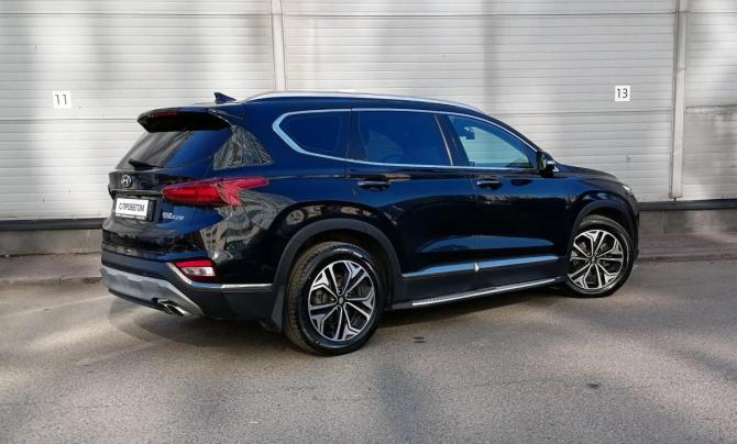 Hyundai Santa Fe IV с пробегом 2018 года, цена 2 879 000 рублей, 124004 км, внедорожник, Автокод Объявления
