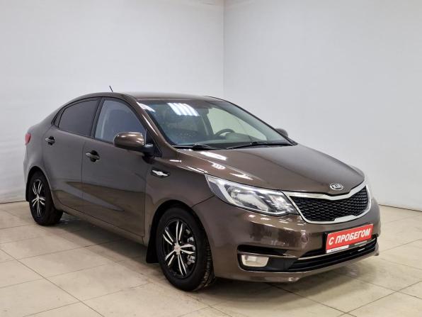 Kia Rio III Рестайлинг с пробегом 2016 года, цена 1 020 000 рублей, 154089 км, седан, Автокод Объявления