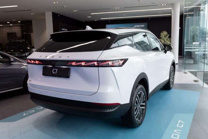 Новый Omoda C7 2026 года, цена 3 495 000 рублей, внедорожник, Автокод Объявления