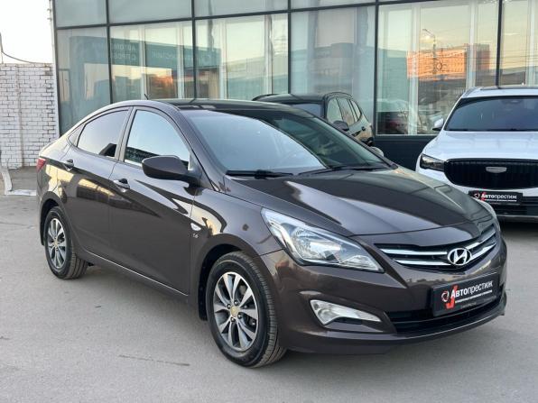 Hyundai Solaris I Рестайлинг с пробегом 2015 года, цена 980 000 рублей, 120555 км, седан, Автокод Объявления