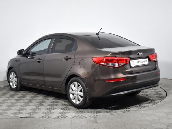 Kia Rio III Рестайлинг с пробегом 2016 года, цена 998 000 рублей, 138669 км, седан, Автокод Объявления