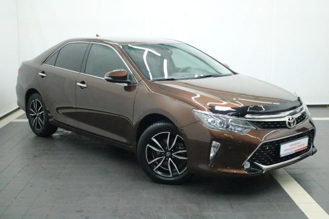 Toyota Camry VII (XV50) Рестайлинг 2 с пробегом 2017 года, цена 2 200 000 рублей, 112322 км, седан, Автокод Объявления
